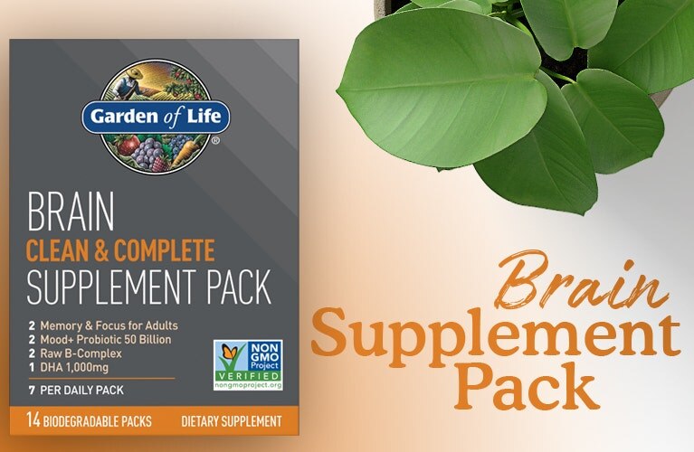 brain supplement pack