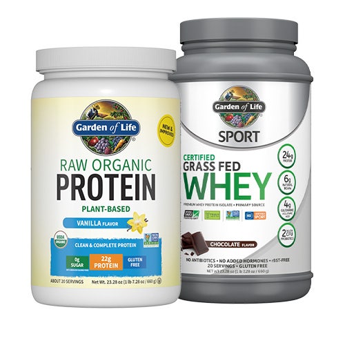 Plant-based or whey protein