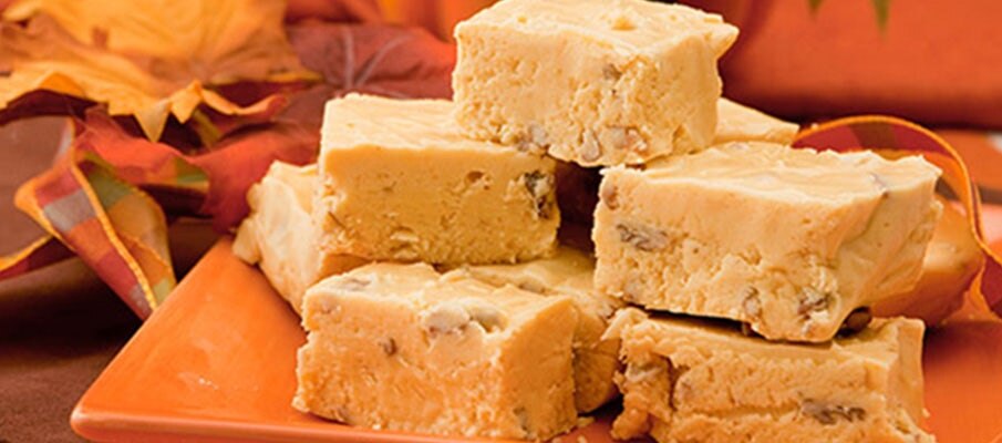 vegan pumpkin fudge