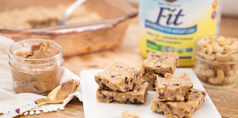 Raw Fit Cookie Bars