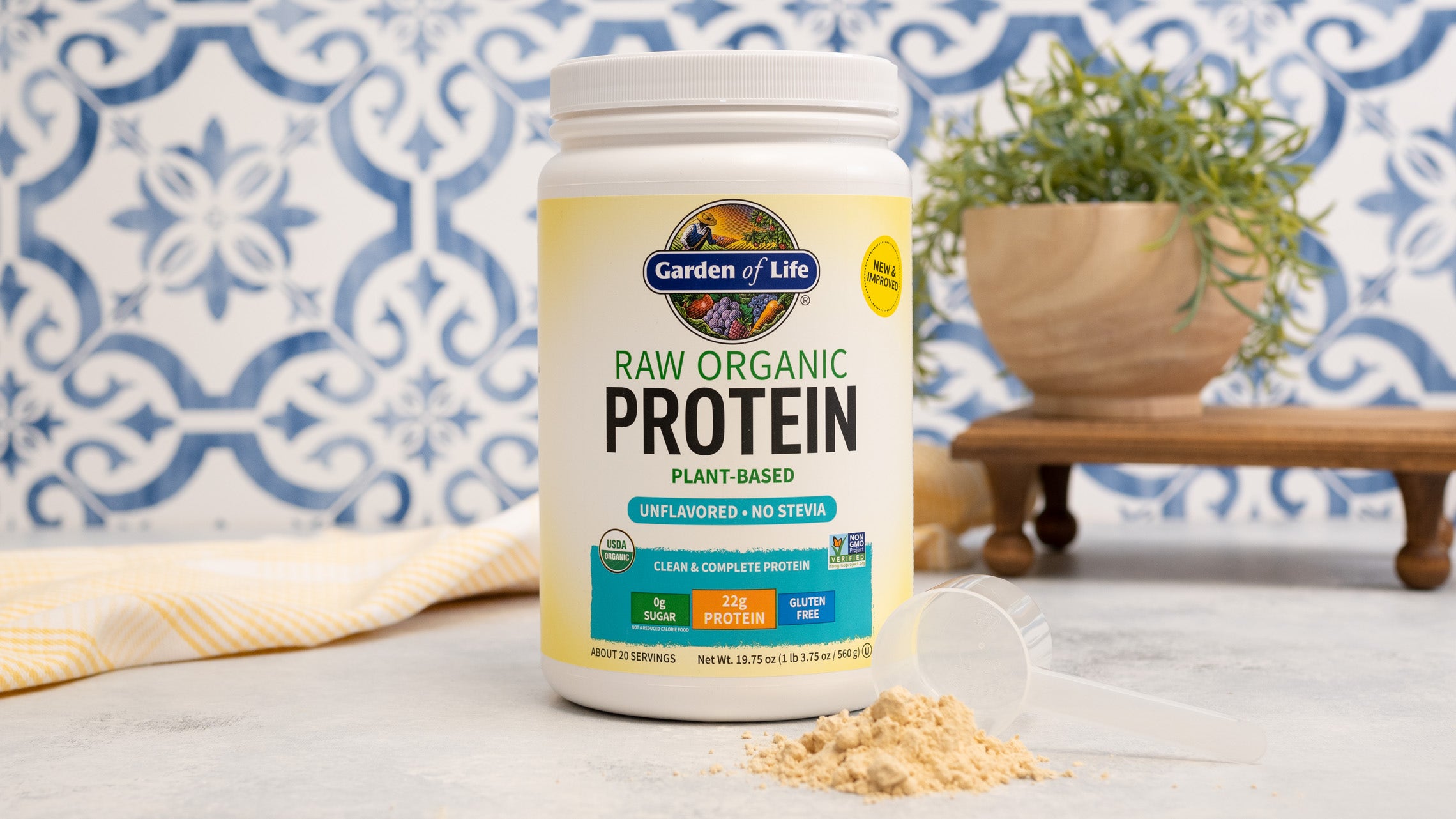 Unflavored Protein Powder