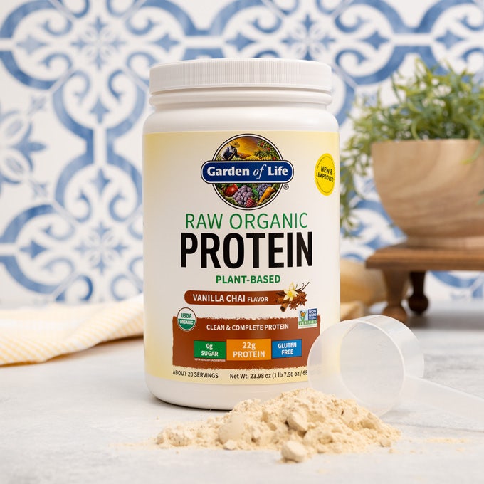 Garden of Life Raw Organic Vanilla Chai Protein Powder