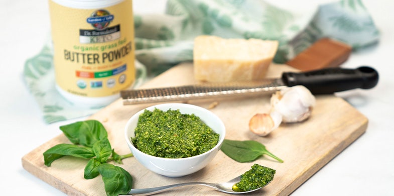 Spinach Basil Pesto