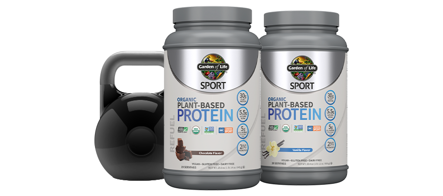 garden of life sport protein line