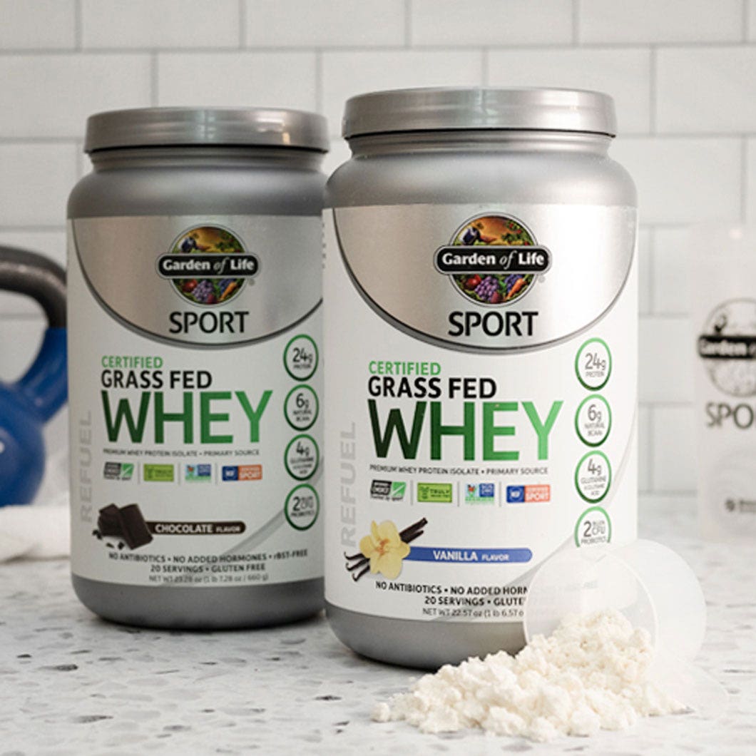 Garden of Life Sport whey proteins