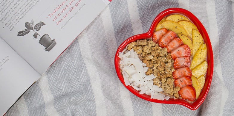 Strawberry Chia Smoothie bowl