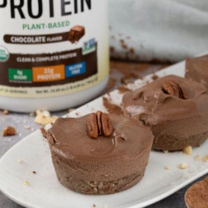 Vegan Chocolate Silk Pie