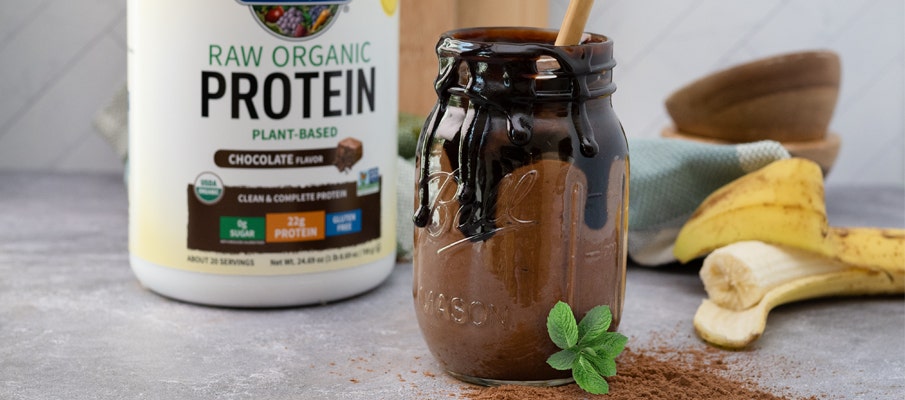 vegan Mint Chocolate Smoothie Recipe 