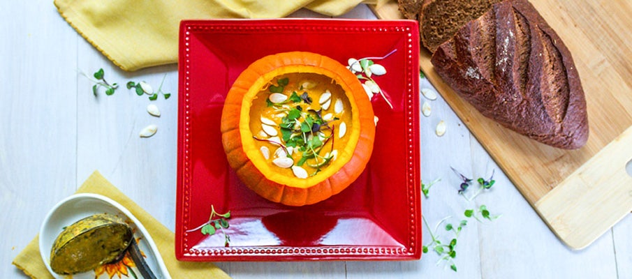 vegan pumpkin soup