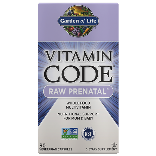 garden of life vitamin code raw prenatal capsules