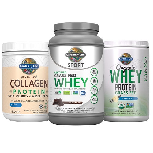 Grassfed whey and multi-sourced collagen protein