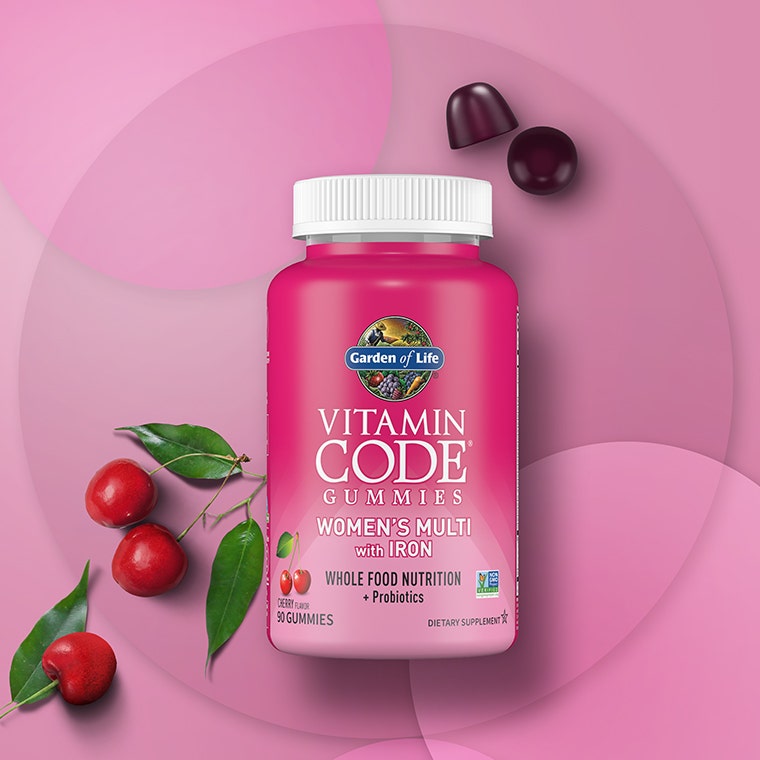 Iron gummies for women
