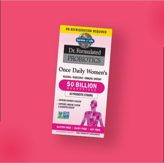 dr. formulated probiotic capsules and fiber powder